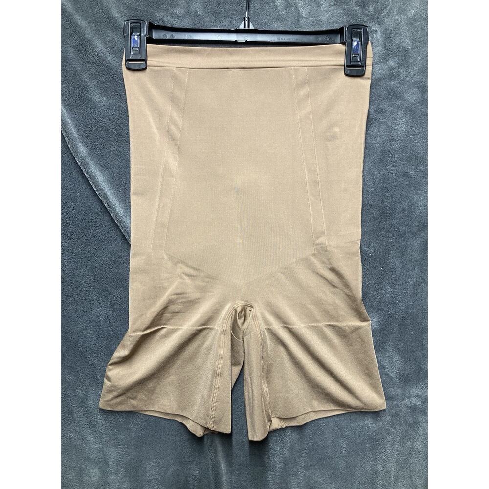 Spanx On Core Sculpt High Waist Mid Thigh Tummy Sculpting Short Sz XL Shapewear